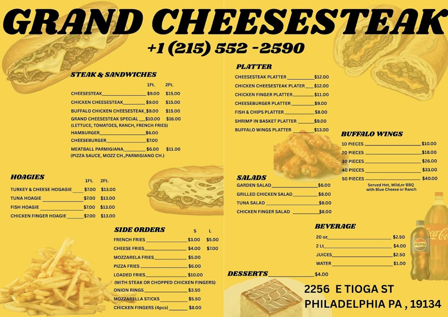 Grand Cheesesteak